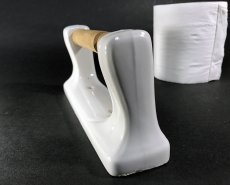 画像8: 1920-30's German Country "Porcelain" Toilet Paper Holder (8)