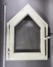 画像8: Old German Country "Shabby" Wooden Window (8)