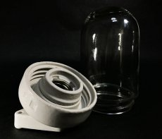 画像4: 1940-50's German Glass＆Porcelain Wall Light (4)