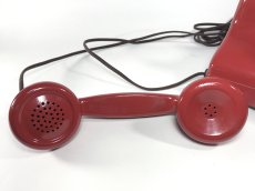 画像16: - 実働品 - 1940-Early 1950's U.S.ARMY Telephone 【RED】 (16)