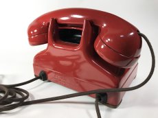 画像9: - 実働品 - 1940-Early 1950's U.S.ARMY Telephone 【RED】 (9)