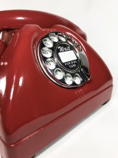 画像4: - 実働品 - 1940-Early 1950's U.S.ARMY Telephone 【RED】 (4)