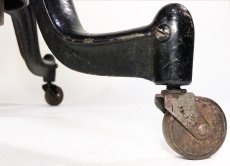 画像13: 1910's "SATELLITE" Adjustable Cast Iron Table (13)