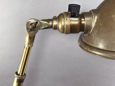 画像8: 1910-20's "O.C.White" Brass Telescopic Desk Lamp (8)