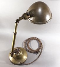 画像6: 1910-20's "O.C.White" Brass Telescopic Desk Lamp (6)
