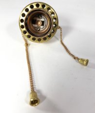 画像2: 1910-20's "DIM-A-LITE" Brass Dimmer Light Socket (2)