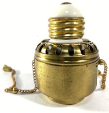 画像1: 1910-20's "DIM-A-LITE" Brass Dimmer Light Socket (1)