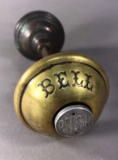 画像2: 1900's "COMBINATION" Door Knob ＆ BELL  (2)