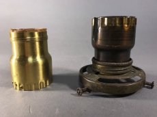 画像7: 1910's "pat.1911" Shade fitter light fixture parts (7)