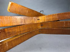 画像5: 1900'-20s "VERY THICK !!"  Solid Wood Hangers 4-set (5)