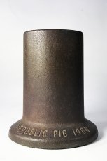 画像5: Early 1900's "Republic Pig Iron" Pen Stand (5)