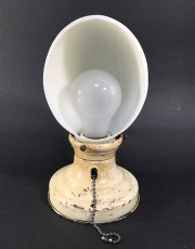 画像4: 1930-40's Art Deco "Shabby" Bathroom Lamp  (4)