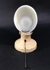 画像4: 1930-40's Art Deco "Shabby" Bathroom Lamp  (4)