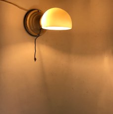 画像2: 1930-40's Art Deco "Shabby" Bathroom Lamp  (2)