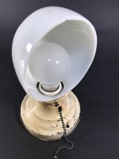 画像7: 1930-40's Art Deco "Shabby" Bathroom Lamp  (7)