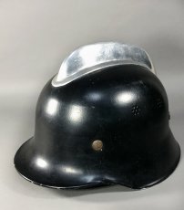 画像4: "Knight" Late 1950's-1960's German Fireman Helmet (4)