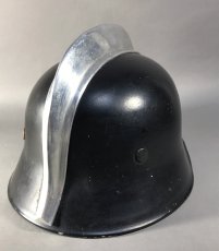 画像11: "Knight" Late 1950's-1960's German Fireman Helmet (11)
