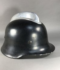画像7: "Knight" Late 1950's-1960's German Fireman Helmet (7)