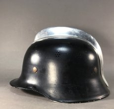 画像3: "Knight" Late 1950's-1960's German Fireman Helmet (3)