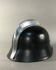 画像12: "Knight" Late 1950's-1960's German Fireman Helmet (12)