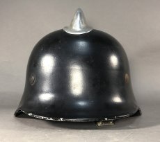 画像9: "Knight" Late 1950's-1960's German Fireman Helmet (9)