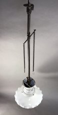 画像3: 1910-20's German Art Deco Ceiling Light (3)