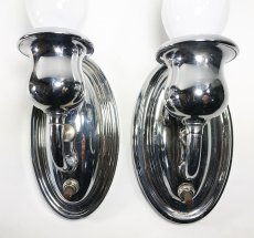 画像7: 1930-40's Chrome Candle Lamp【Pair】 (7)