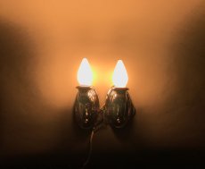 画像4: 1930-40's Chrome Candle Lamp【Pair】 (4)