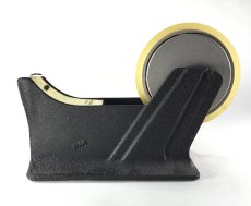 画像4: 1940-50's "STREAMLINE" Iron Tape Dispenser 【Black】 (4)