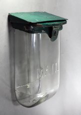 画像2: 1930-40's Wall Mount "VISIBLE" Glass MAIL BOX (2)