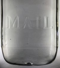 画像11: 1930-40's Wall Mount "VISIBLE" Glass MAIL BOX (11)