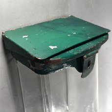 画像4: 1930-40's Wall Mount "VISIBLE" Glass MAIL BOX (4)