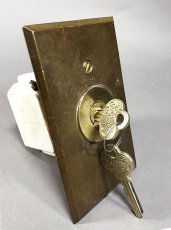 画像1: 1920-30's【P&F.CORBIN 】Unusual Key Locking Switch (1)