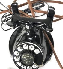 画像16: - 実働品 - 1920's 【Western Electric】Telephone with Ringer Box (16)