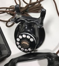 画像15: - 実働品 - 1920's 【Western Electric】Telephone with Ringer Box (15)