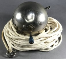 画像5: 1910-20's "SATURN" Steel Clothes-Line Reel (5)