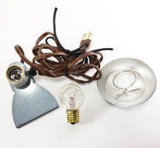 画像4: Late 1940's-1950's "Steel × Aluminum" mini Lamp (4)