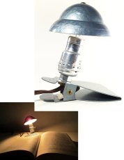 画像1: Late 1940's-1950's "Steel × Aluminum" mini Lamp (1)