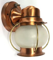 画像2: 1950's "Copper" Outside Porch Lamp (2)