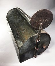 画像2: 1900-20's "Galvanized Steel" RURAL U.S. MAILBOX (2)