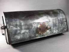 画像9: 1900-20's "Galvanized Steel" RURAL U.S. MAILBOX (9)