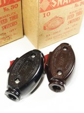 画像3: -＊ブラック再入荷＊-  1930's "SNAPIT" Bakelite Switch  【DEAD STOCK】2色 - バラ売り (3)