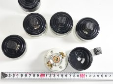 画像6: 1920-30's "BLACK×WHITE" Porcelain Rotary Switch 【Dead-Stock】  (6)