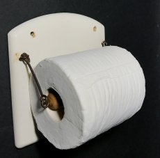 画像2: 1940's German Wooden Toilet Paper Holder (2)
