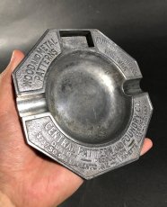 画像7: 1920-30's ☆ADVERTISING☆ Cast Aluminum Ashtray (7)