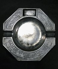 画像2: 1920-30's ☆ADVERTISING☆ Cast Aluminum Ashtray (2)