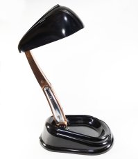 画像7: 【JUMO - "Bolide"】 1940's French Art Deco "STREAMLINE" Table/Desk Lamp  【BLACK】 (7)