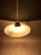 画像4: German-Deco "Milk Glass" Pendant Lamp (4)