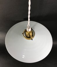 画像2: German-Deco "Milk Glass" Pendant Lamp (2)