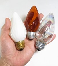 画像5: -＊売り切り＊-   （残りわずか） ☆新品 - ３色☆ Candle Light Bulb【2個 = 1パック】 (5)